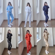 Super quality NY cambodia soft rice windbreaker set with 2 mesh lining