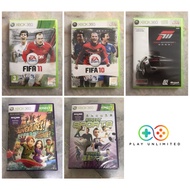 Xbox360 Fifa 10 Fifa 11  Forza Motorsport 3 Kinect Adventures Kinect Sport Used Xbox360 Games