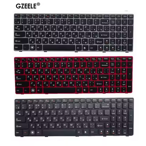 Laptop keyboard for LENOVO G580 Z580A G585 Z585 G590 Z580 MP-10A33SU-686CW RU notebook replace with