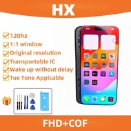 HX LCD 120Hz display, suitable for iPhone 13, 14, 15, iPhone 13 Pro, 14 Pro, 15 Pro, iPhone 13 Pro M