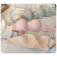 A0269 Half-Cup Bra Hand-Shaped Foam Padding 1.5 Cm Thick.pastel Tone bbetter4289