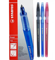 STABILO - (10支裝) Liner 808F 原子筆
