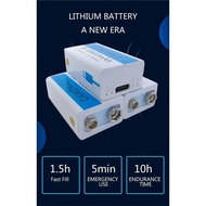 /9V battery 6800mAh li-ion Rechargeable battery Micro USB Battery 9V lithium battery.
