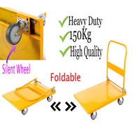 Premium Quality 150kg Foldable Platform Hand Truck Trolley troli tolak barang Troli Angkat Barang Tr