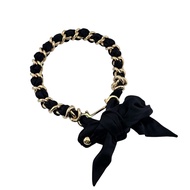 【二手】 Salvatore Ferragamo GanciniRIBON腰帶，黑色