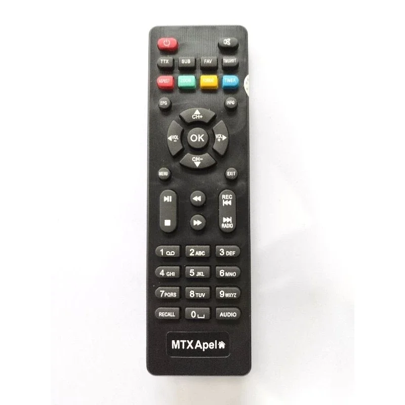 REMOT REMOTE STB GOLDSAT REVO -ERZA  DVB-T2 SET TOP BOX RC-120 ERZA