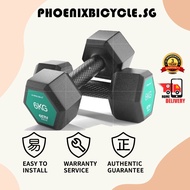 PHO Dumbbell Training Dumbbell Neoprene Rubber 10/20/30/40kg Dumbbell Set