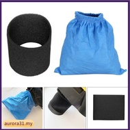 【AUROA】Textile Filter Bag And Filter Elements For MV1 WD1 WD2 WD3 SE4001 Vacuum
