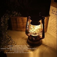 電池供電的複古燈籠 dmeckp Battery Operated Retro Led Lantern 營燈 露營用品 多用途露營LED燈 充電手電筒 帳篷燈 露營電筒 防水露營燈 野營燈 露營頭燈 