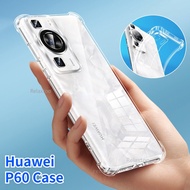 Huawei P60Pro Clear Casing For Huawei P60 Pro Art P 60 60Art 60Pro P60Art 5G Transparent Acrylic Sof