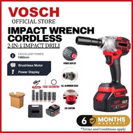 VOSCH Cordless Impact Wrench Cordless Impact Drill Tools Cordless Wrench Torque Cordless Drill 轮胎 拆轮