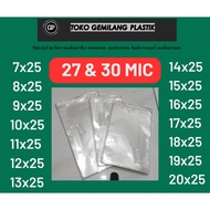 (THICK) OPP PLASTIC x25 Invitation/ Seal Plastic/ Blank Plastic/ 7x25/ 8x25/ 9x25/ 10x25/ 11x25/ 12x