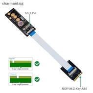 charmantajg M.2 Wifi Adapter Key A+E to Wifi Card BCM94360CD BCM94331CD BCM94360CS2 MY