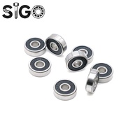 2PCS Bearings 627 ABEC-7 627 2RS 6272RS Miniature Deep Groove Ball Bearing 7x22x7mm