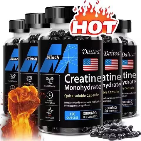 Creatine Monohydrate - 3,000 Mg Per Serving, Pre-workout Creatine To Help Build Muscle, Enhance Ener