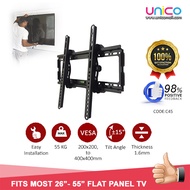 Unicomall 26" - 55" inch Adjustable 15 Degree Tilted Wall Mount TV Bracket Home Office Code: C45