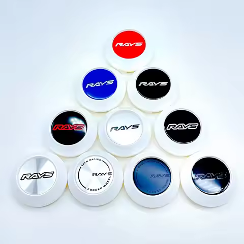 4pcs 3D White 60mm 65mm 68mm 69mm For Car emblem Wheel hub Center Cap Badge covers sticker Decals St