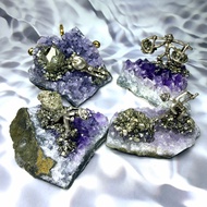 🪨Betty の Castle🪨Amethyst Pyrite Pyrite Art Ore