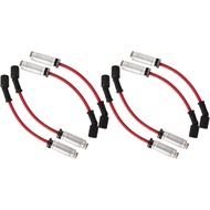 Edelbrock 22716 Ultra Spark 50 Plug Wire Set w/Metal Sleeves 50 ohms of Resistance Per Foot High Per