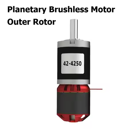 42-4250 Planetary brushless motor High power photovoltaic panel cleaning machine equipment DC geared
