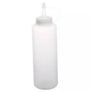 New Clear plastic mayonnaise sauce bottle - Clear squeeze dispenser 6 oz, 8 oz, 13 oz, 18 oz, 24 oz