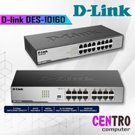 D-link DES 1016D Switch hub 16port 100Mbps -Dlink DES-1016D Metal D link