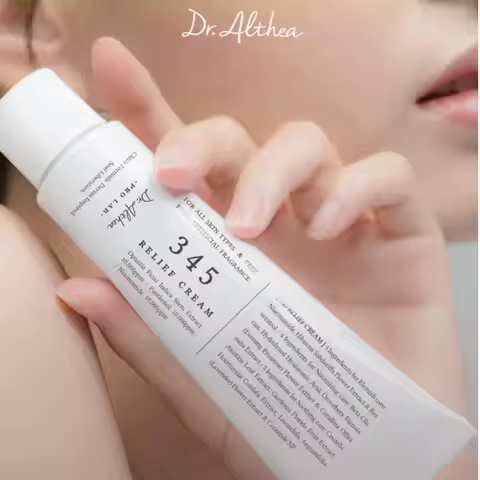 Original Korean 345 Relief Cream 147 Barrier Moisturizing Nourish Cream Hyaluronic Acid Centella Asi