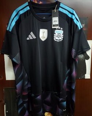 全新 Adidas Argentina GK 阿根廷 2026 球迷版  龍門 2XL  球衣 波衫