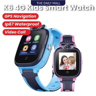 4G children smart watch phone 800mAh IP67 waterproof video call GPS lbs WiFi remote tracker location