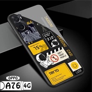 HP Oppo A76 4G Glass Softcase - Casing Oppo A76 4Ghp - Case Oppo A76 4Ghp [H58]