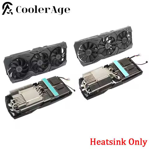 For ASUS Strix RTX 2060 2060S 2070 2070S 2080 2080S 2080Ti RX 5600XT 5700XT Replacement Graphics Car
