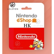 NS Region Nintendo switch eshop card top up (HK) Tambah Nilai Kad Hadiah eshop HK
