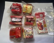 Yujin 2007絕版扭蛋一套6款 車仔可結合大車 tomica