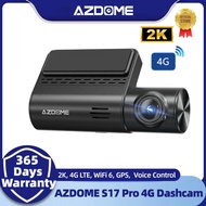 2026 Upgrade 4G 2K Dashcam with Real-Time Remote Monitoring Built-in GPS WiFi Voice Control 24h Park