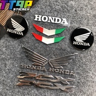 HONDA รถจักรยานยนต์ 3D ป้ายสัญลักษณ์รูปลอกถังล้อสติกเกอร์ PCX สำหรับ Honda PCX125 PCX150 PCX160 3D-Gel-Sticker