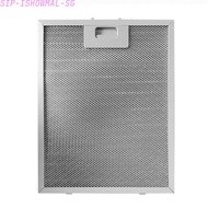 ISHOWMAL~Durable Metal Mesh Cooker Hood Filter for Enhanced Ventilation 305 x 267 x 9mm