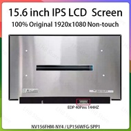 15.6" 144Hz LCD Screen NV156FHM NY4 NV156FHM-NY4 For Lenovo Legion 5-15ARH05H 5-15IMH05H 5P-15 S7-15