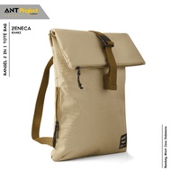 ANT PROJECT - ZENECA Two in One Backpack - Laptop Slot Tote Backpack