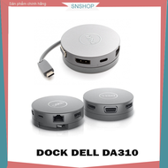 {hot} Hub Dell DA310 Da310u (New Box)- Dock USB C Siêu Cổng Kết Nối Xuất Màn Hình 4K 60HZ Cho 