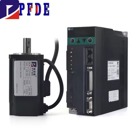60ST-M01330LBX 400W 1.27N 3000RPM Magnetic Servo Motor + Driver Kit AC 220V Single-Phase Ac Drive DI