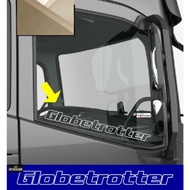 Globetrotter decals x 2. volvo truck window stickers FM FH4 FH500