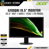 ACER E200QBI (19.5") / EK221Q-H (21.5'') Monitor - VGA / HDMI | LED-AC-E200QBI