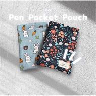 Nurse Pen Pocket Pouch (Handcrafted)