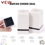 YYE Chords Stamp, Convenient Guitar/Yukri Chord Seal, Durable Grid Portable Chords Print Signet