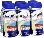 [USA]_Ensure Plus Nutrition Shakes Vanilla, 24-8 oz, Pack of 3