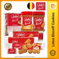 Lotus Biscoff Cookies / Biscuit / Sandwich /  Spread Jam / Crumble Belgium 250g, 380g, 400g, 750g, 1