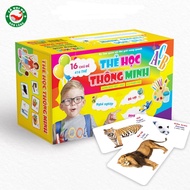 Sách Thẻ học Flashcard - Bộ Thẻ Học Thông Minh (416 Thẻ Flashcards Tiếng Anh 16 Chủ Đề)