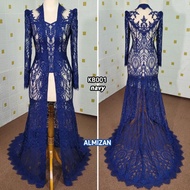 Kebaya kutubaru ngekor - KB001 by almizan