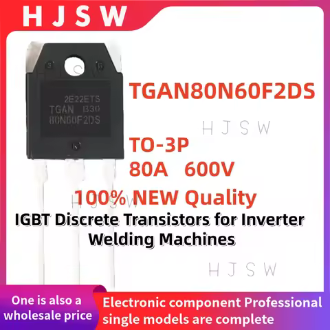 5/10/20PCS NEW TGAN80N60F2DS TGAN TGAN80N60FD 80N60F2DS TGAN80N60F2DS TO-3P 80A 600V Transistors for