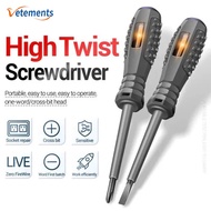 2 In 1 Multifunction Screwdriver Electricity Measuring Pen/ Quality Durable Lines Fault Inspection P